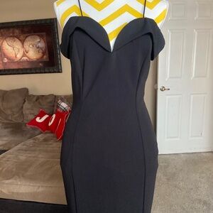 Elegant black evening gown